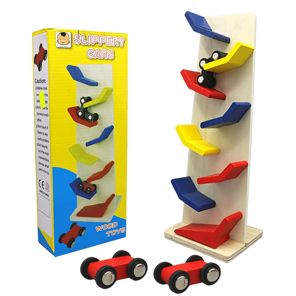 Slippery Cars – Wooden Toy