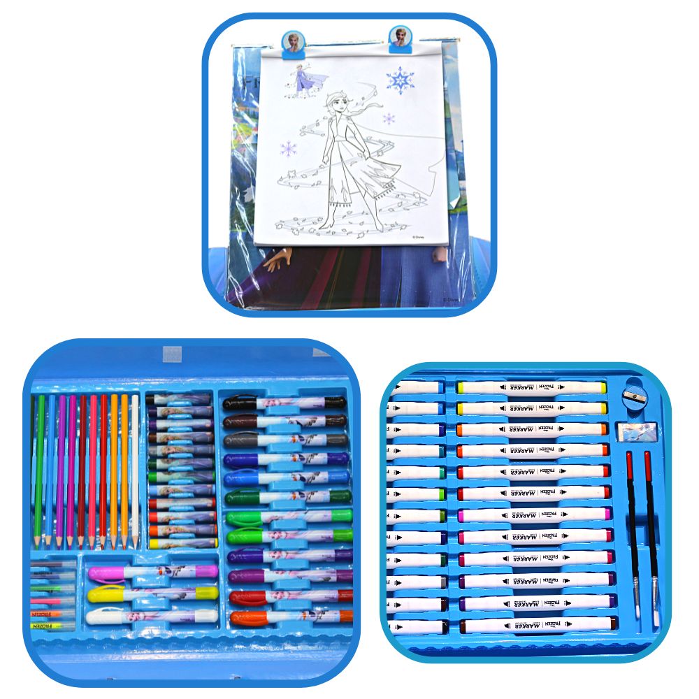 98 PCs Coloring Art set with Easel (2)
