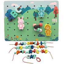 Forest Scenes Animal Beads Game