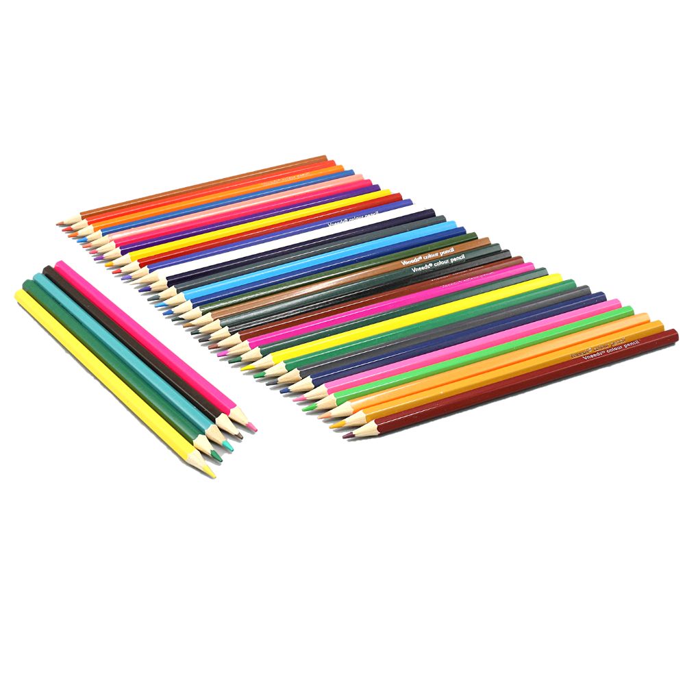 Vneeds 36 Color Pencils with Sharpener