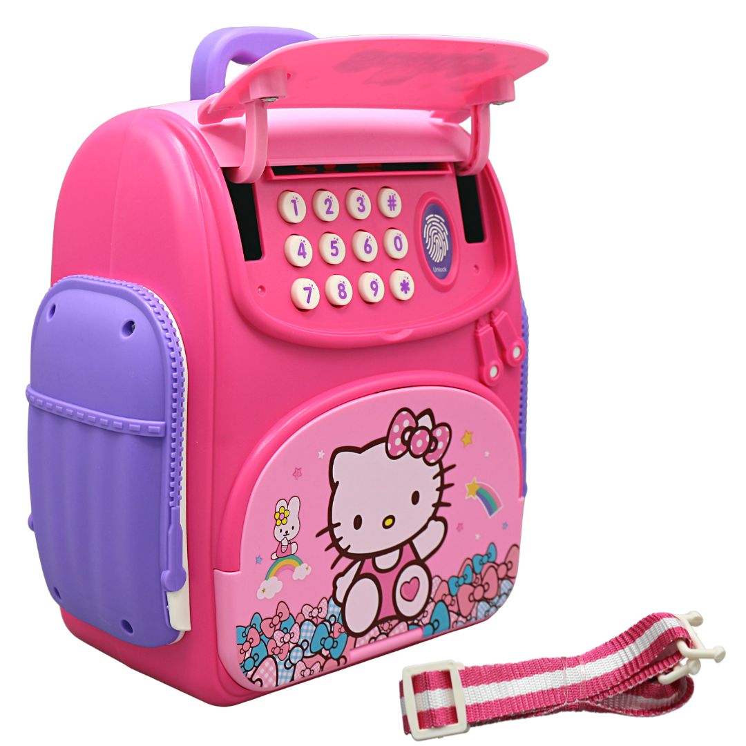 Intelligent School Bag Money Bank(Hello Kitty)