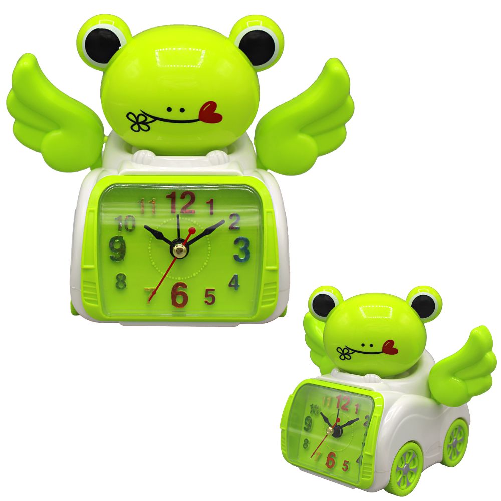mini car alarm clock-frog
