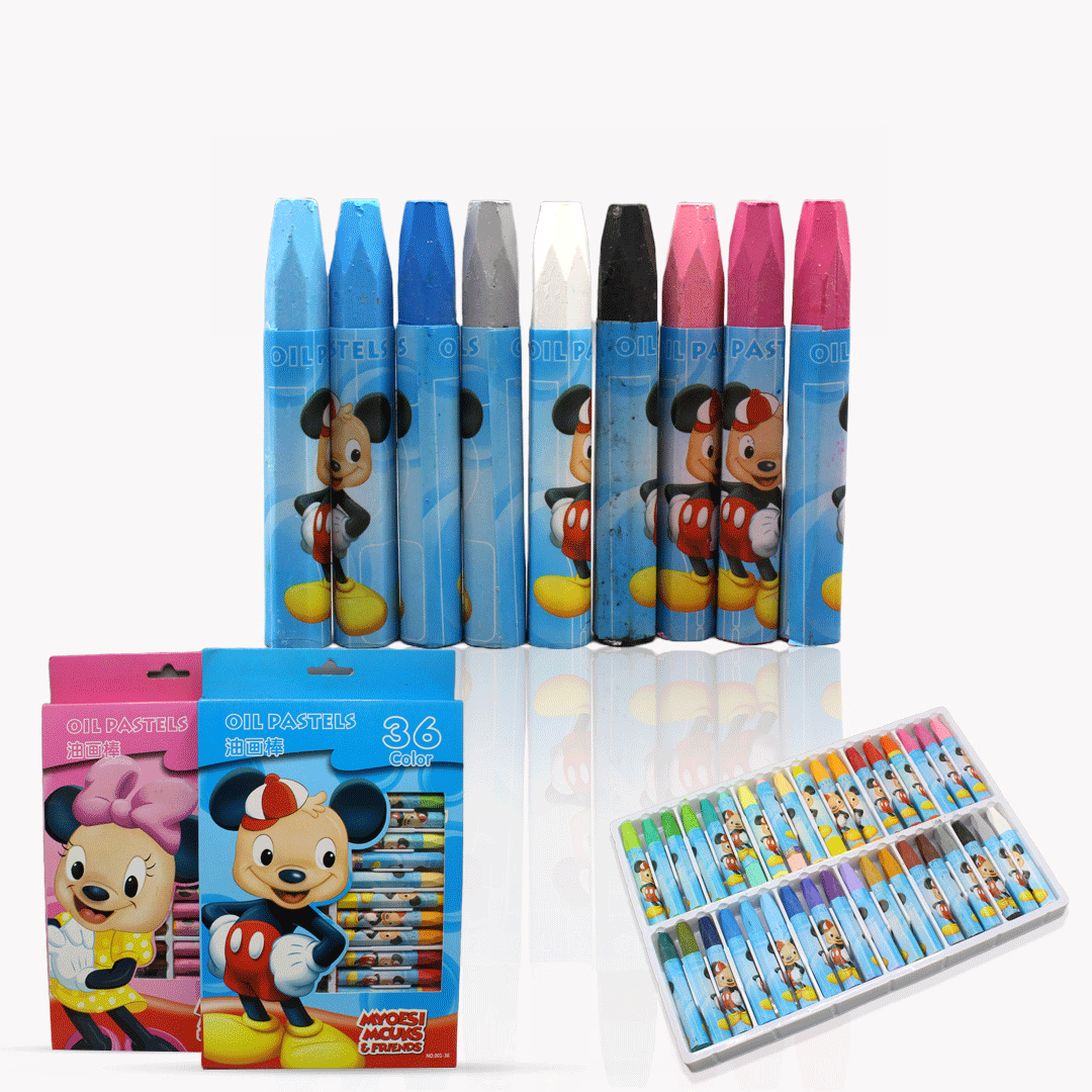 36 Oil Pastels Colors – Micky