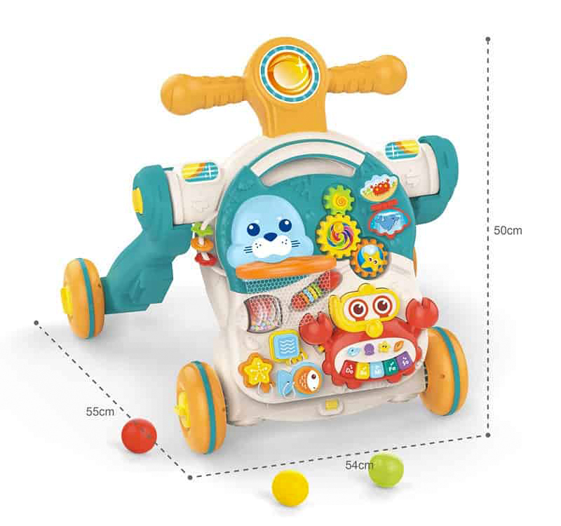CCB21041A-1-4-In-1-Multi-Function-Baby-WalkerPlay-SetBaby-Scooter